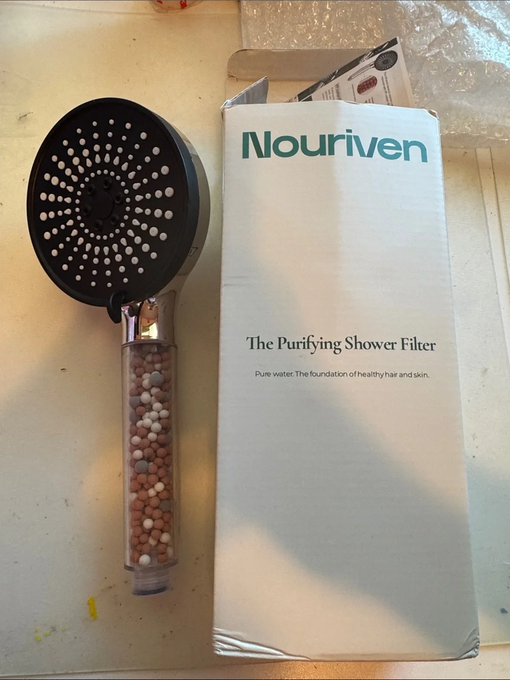 Purifying Shower Filter - Chrome by Nouriven